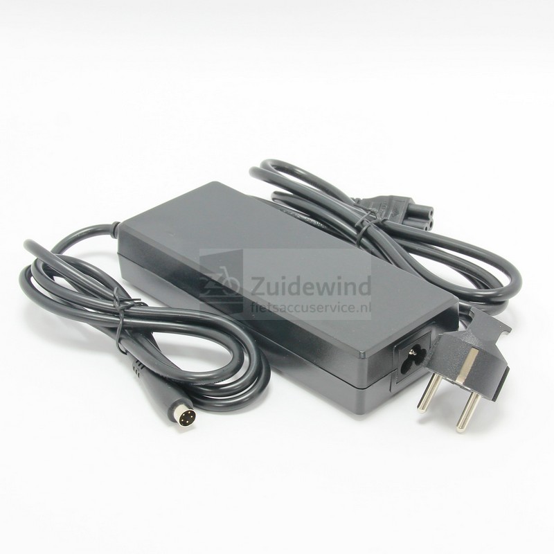 Acculader Stella - Popal | 42v 2A met 5-polige ronde connector - Afbeelding 2